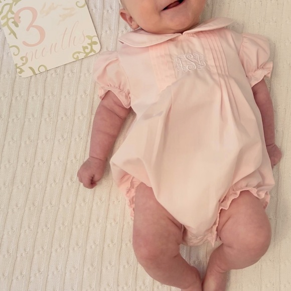 Zuccini Kids 3 months monogrammed ASL - Picture 1 of 2